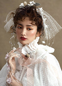 化妆专业学员作品——民国风